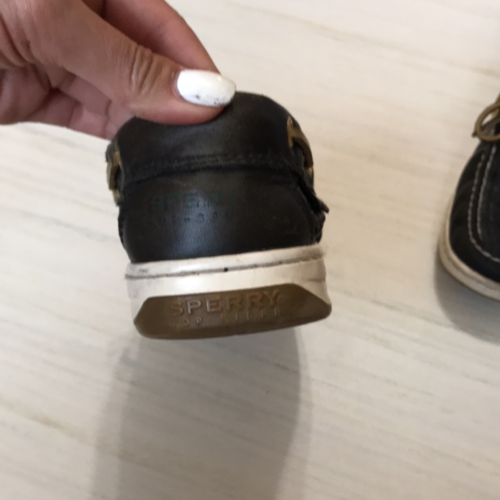 Sperry black loafer size 7 - Picture 7 of 9